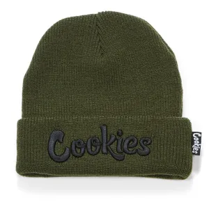 Cookies Original Logo Beanie (Olive/Black)