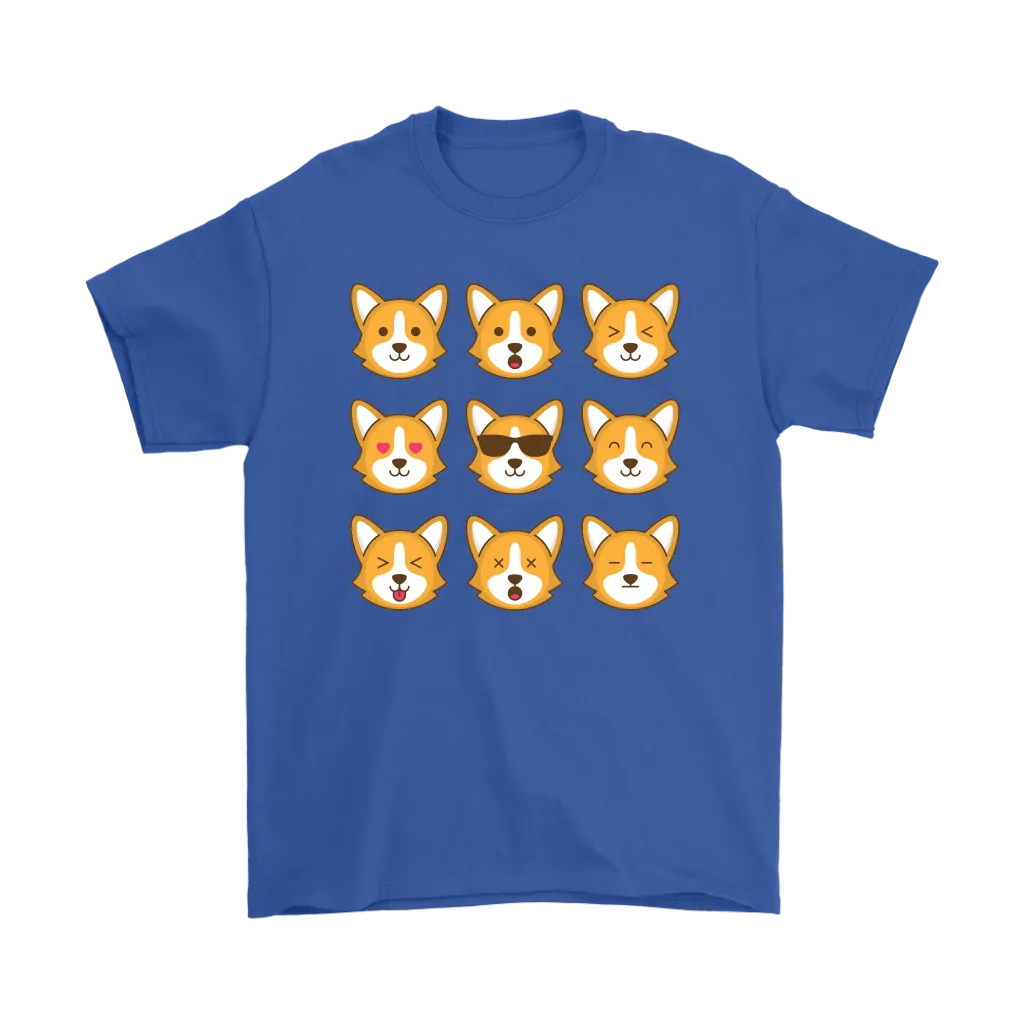 CORGI Emojis Emoticons CORGI Unisex T-Shirt