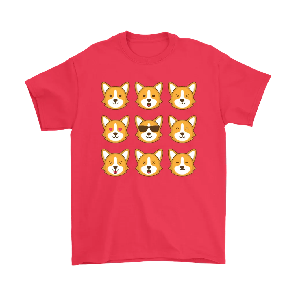 CORGI Emojis Emoticons CORGI Unisex T-Shirt