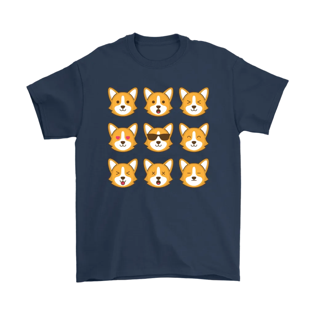 CORGI Emojis Emoticons CORGI Unisex T-Shirt