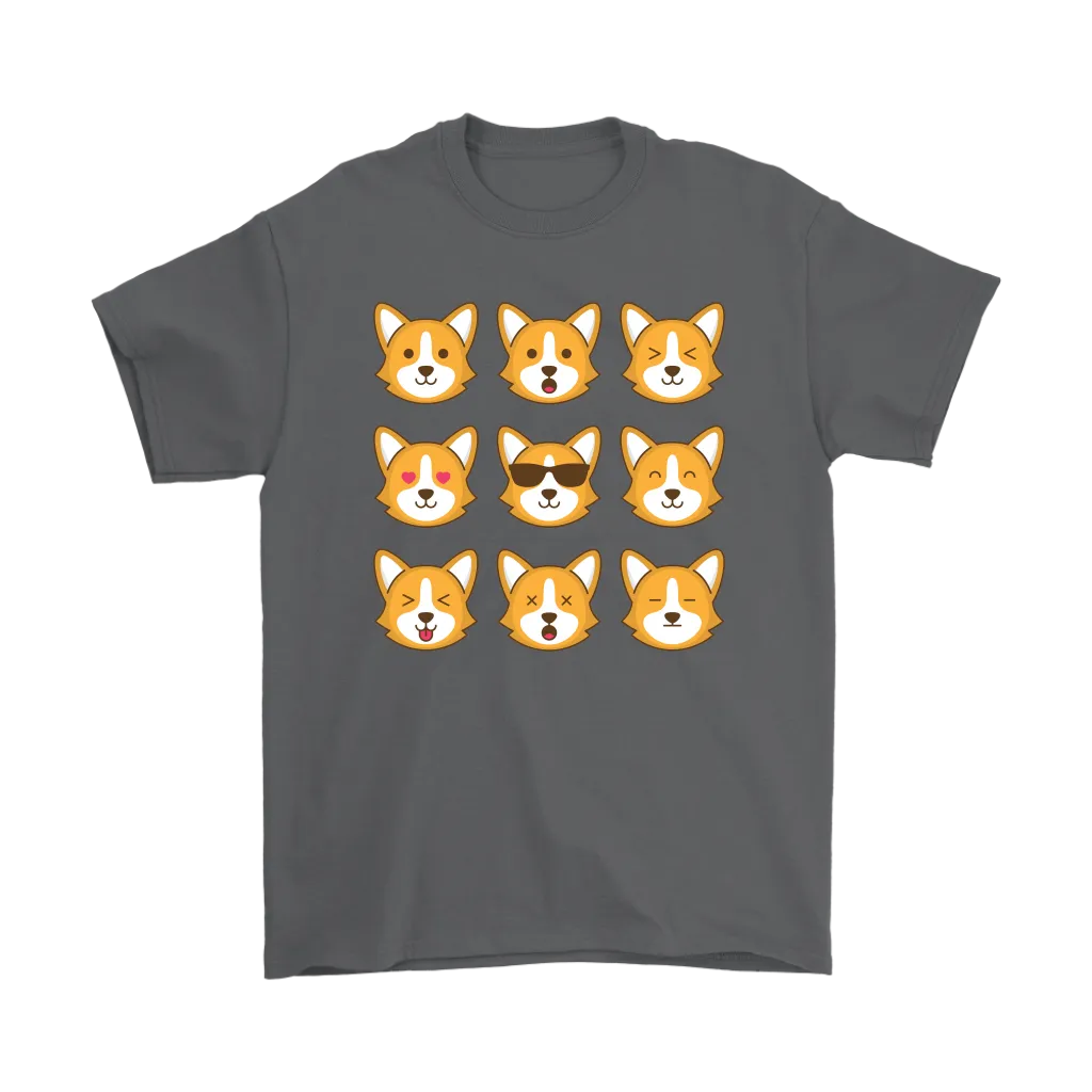 CORGI Emojis Emoticons CORGI Unisex T-Shirt