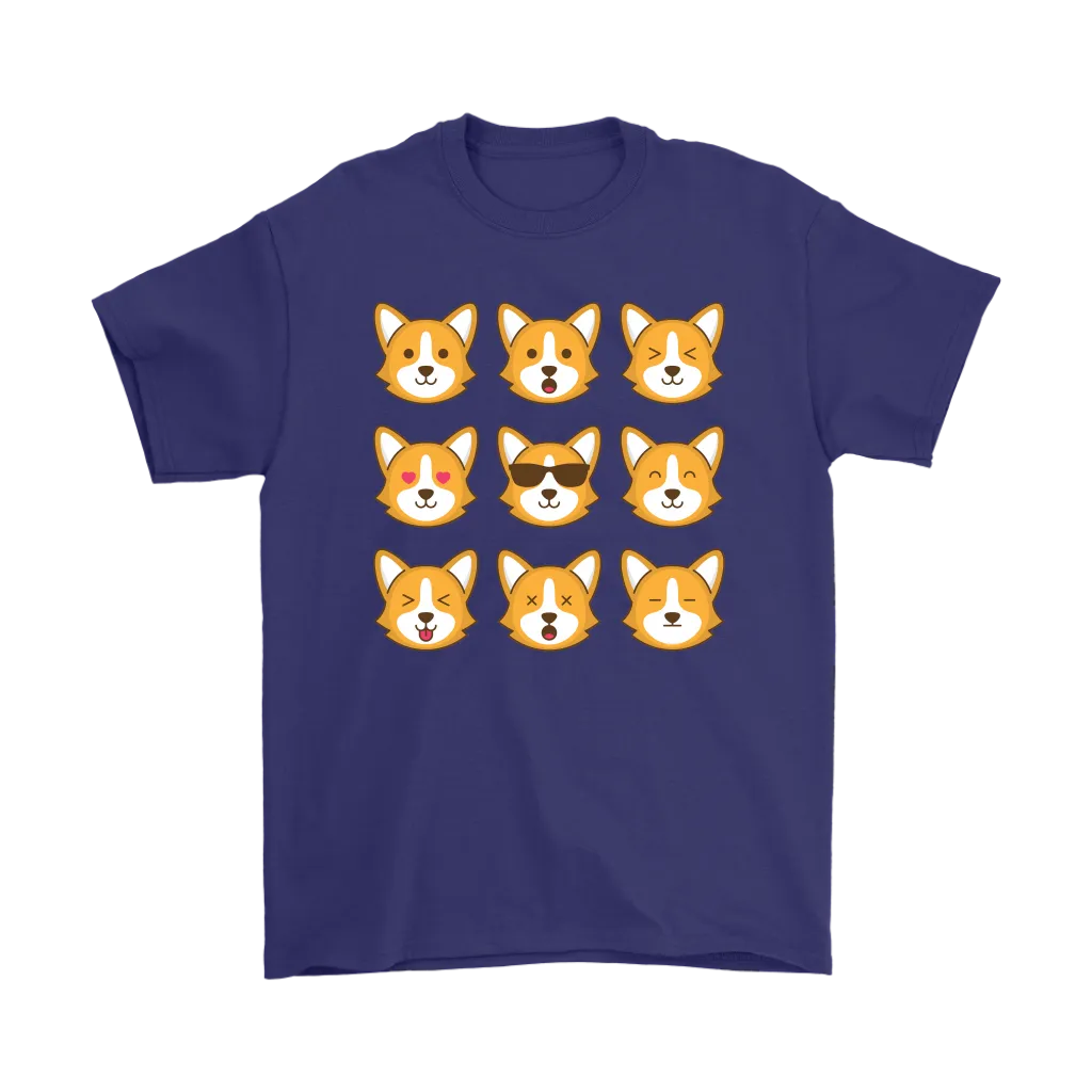 CORGI Emojis Emoticons CORGI Unisex T-Shirt