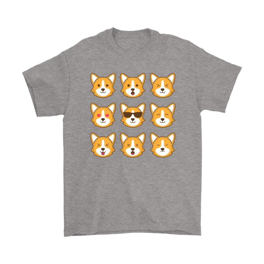 CORGI Emojis Emoticons CORGI Unisex T-Shirt