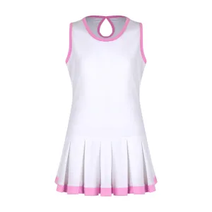 #Cottage Court White Pleat Dress - New!