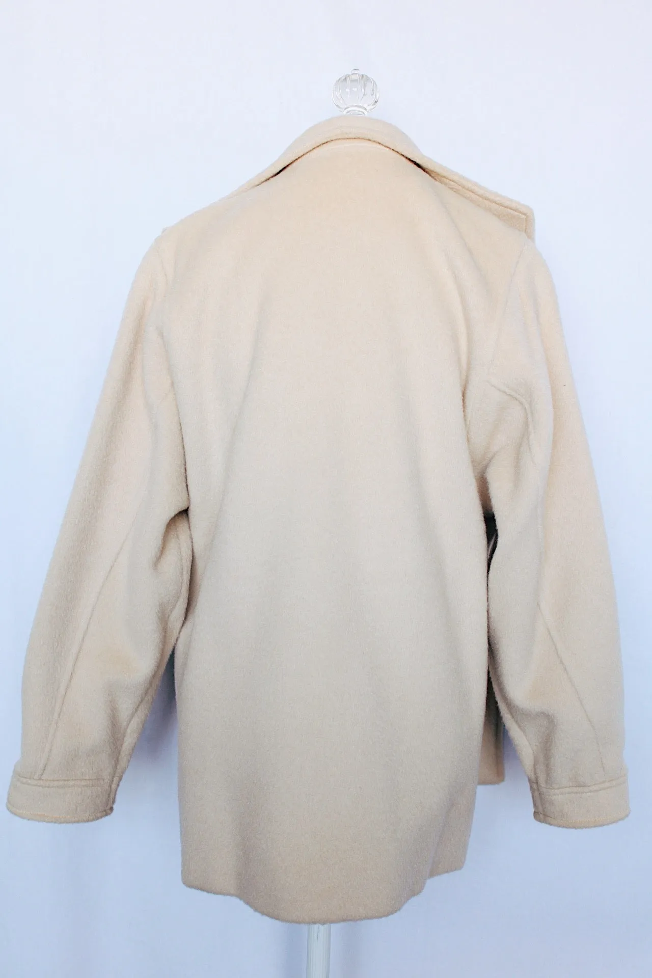 Cream Wool Coat