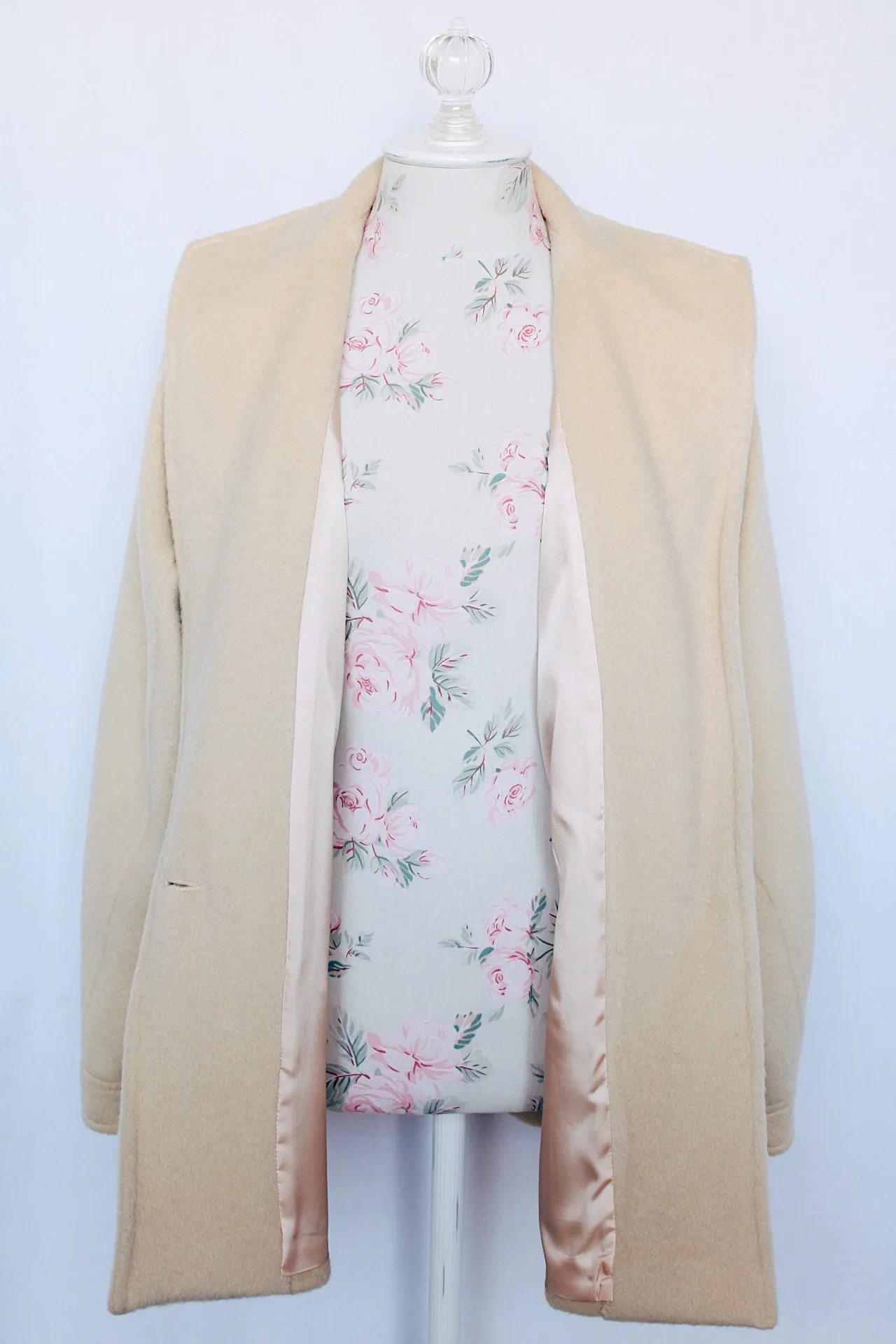 Cream Wool Coat