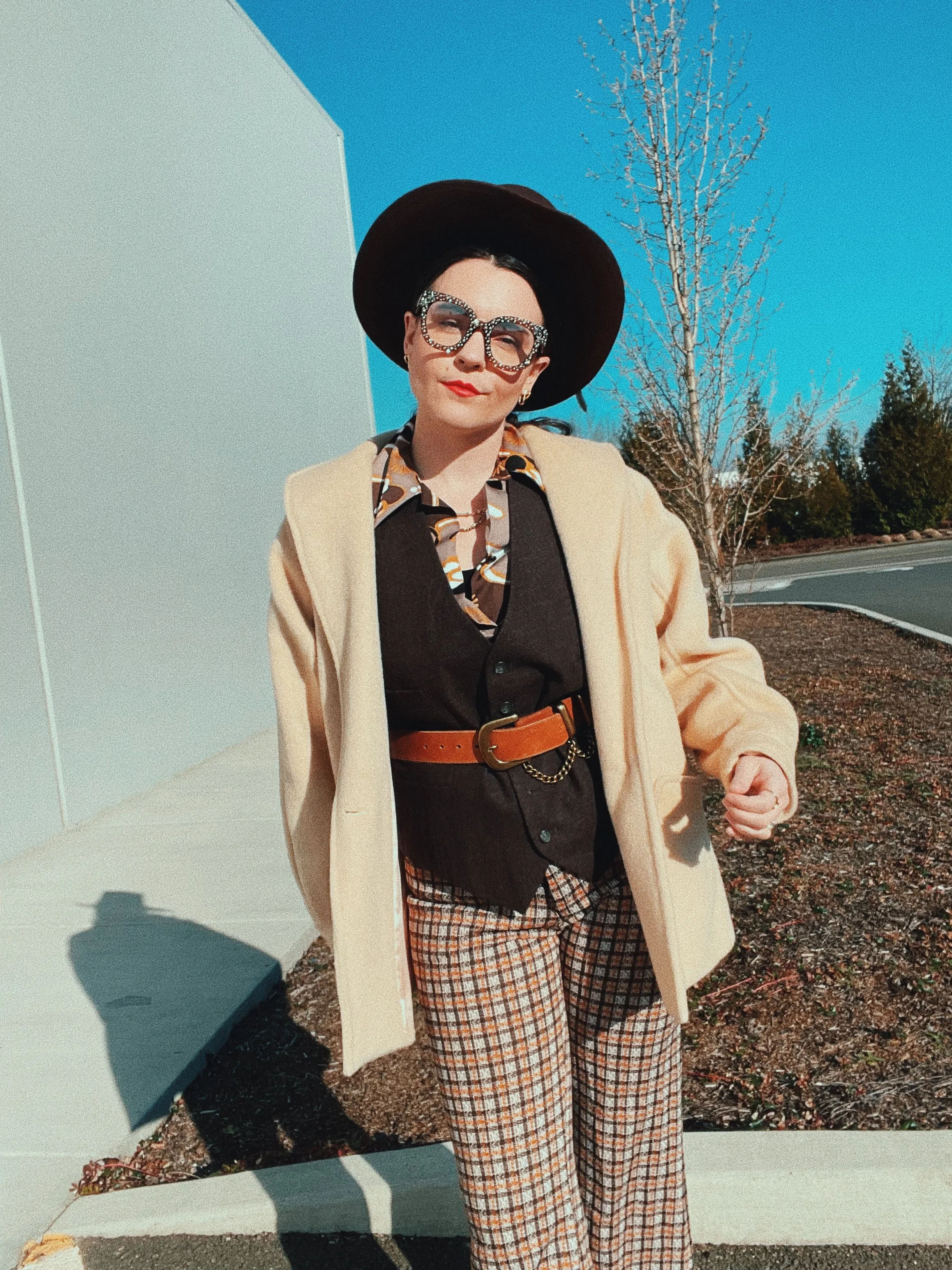 Cream Wool Coat