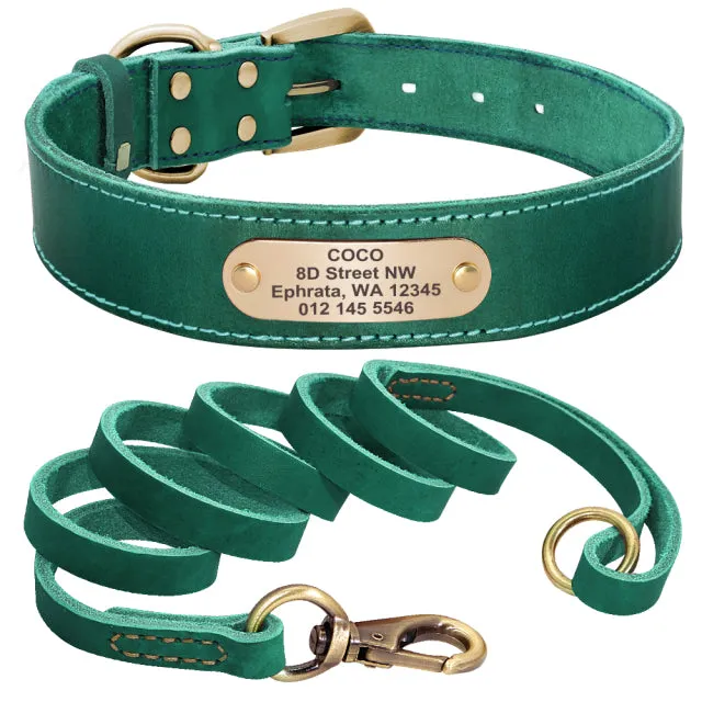 Custom Leather Dog Collar