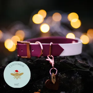 Custom Winter Biothane Dog Collars
