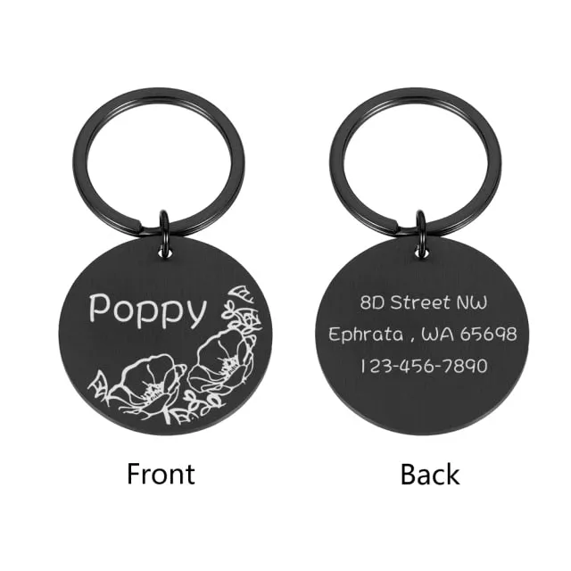 Customized Anti-lost Engraved Pet ID