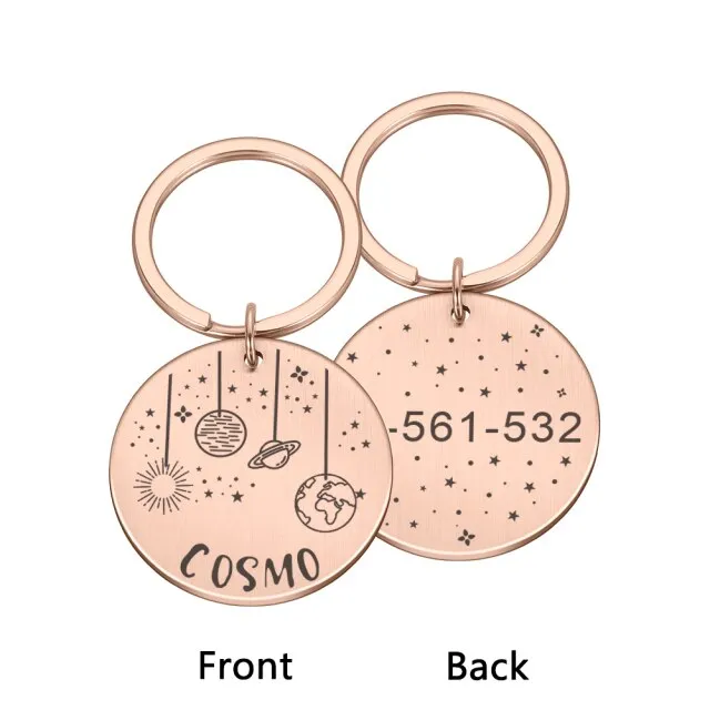 Customized Anti-lost Engraved Pet ID