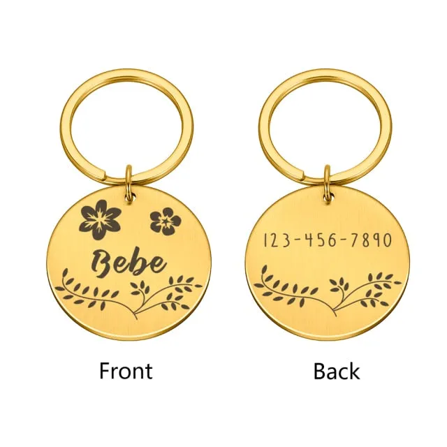 Customized Anti-lost Engraved Pet ID