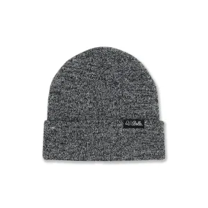 DAILY FOLD BEANIE - BLACK/WHITE SPECKLE