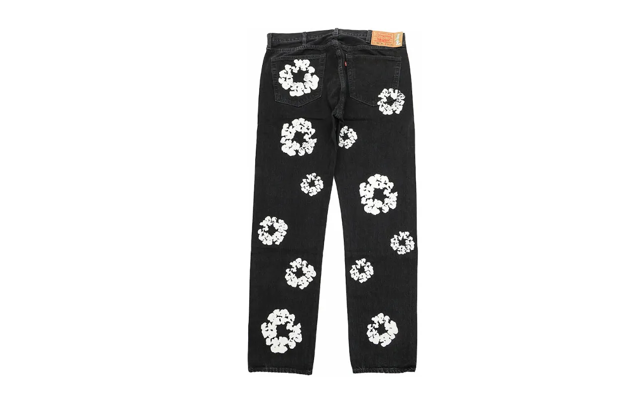 Denim Tears x Levi’s Cotton Wreath Jeans Black