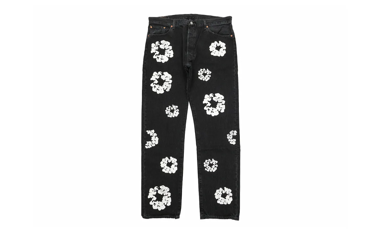 Denim Tears x Levi’s Cotton Wreath Jeans Black
