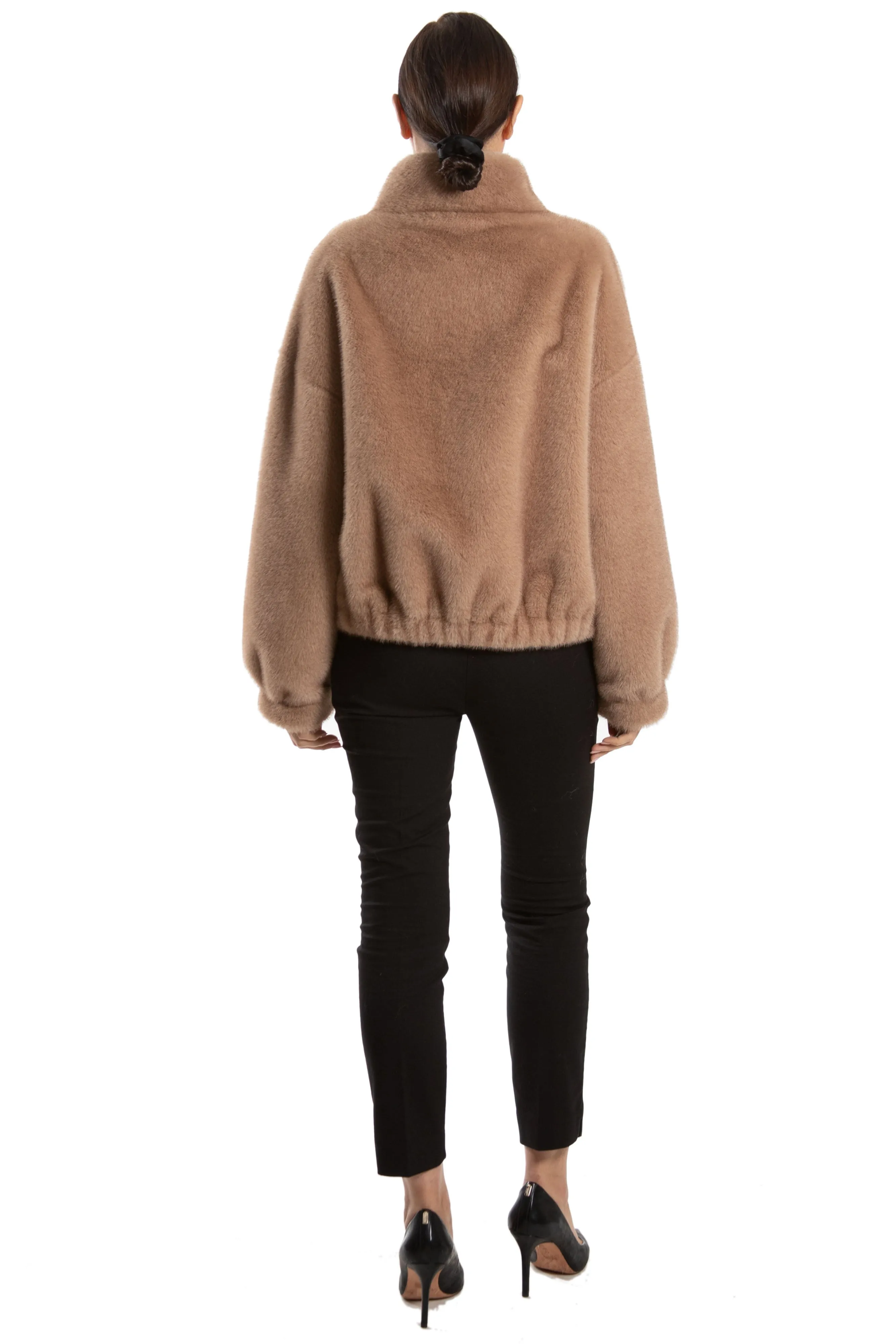DIJON - Faux Fur Oversized Jacket