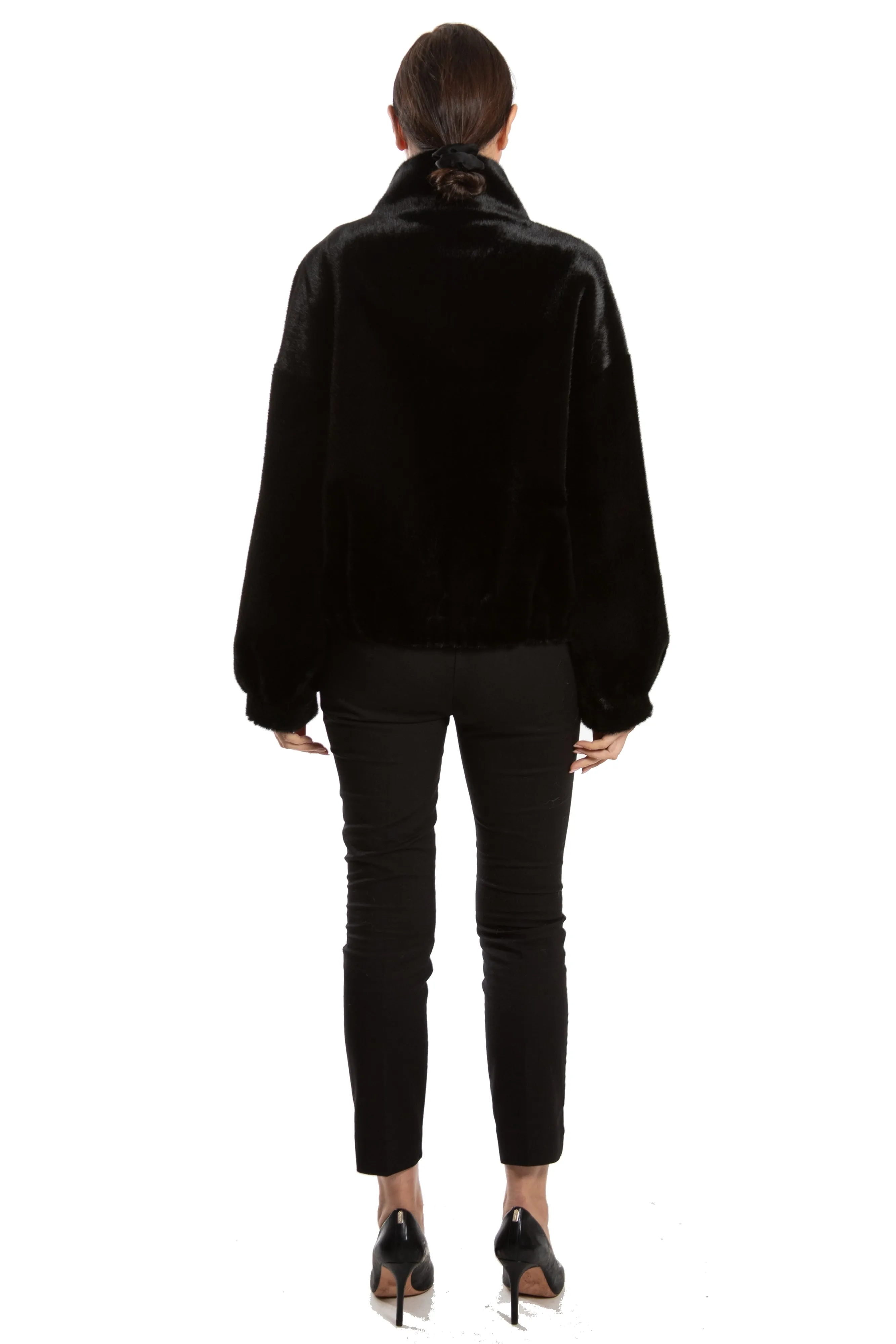 DIJON - Faux Fur Oversized Jacket