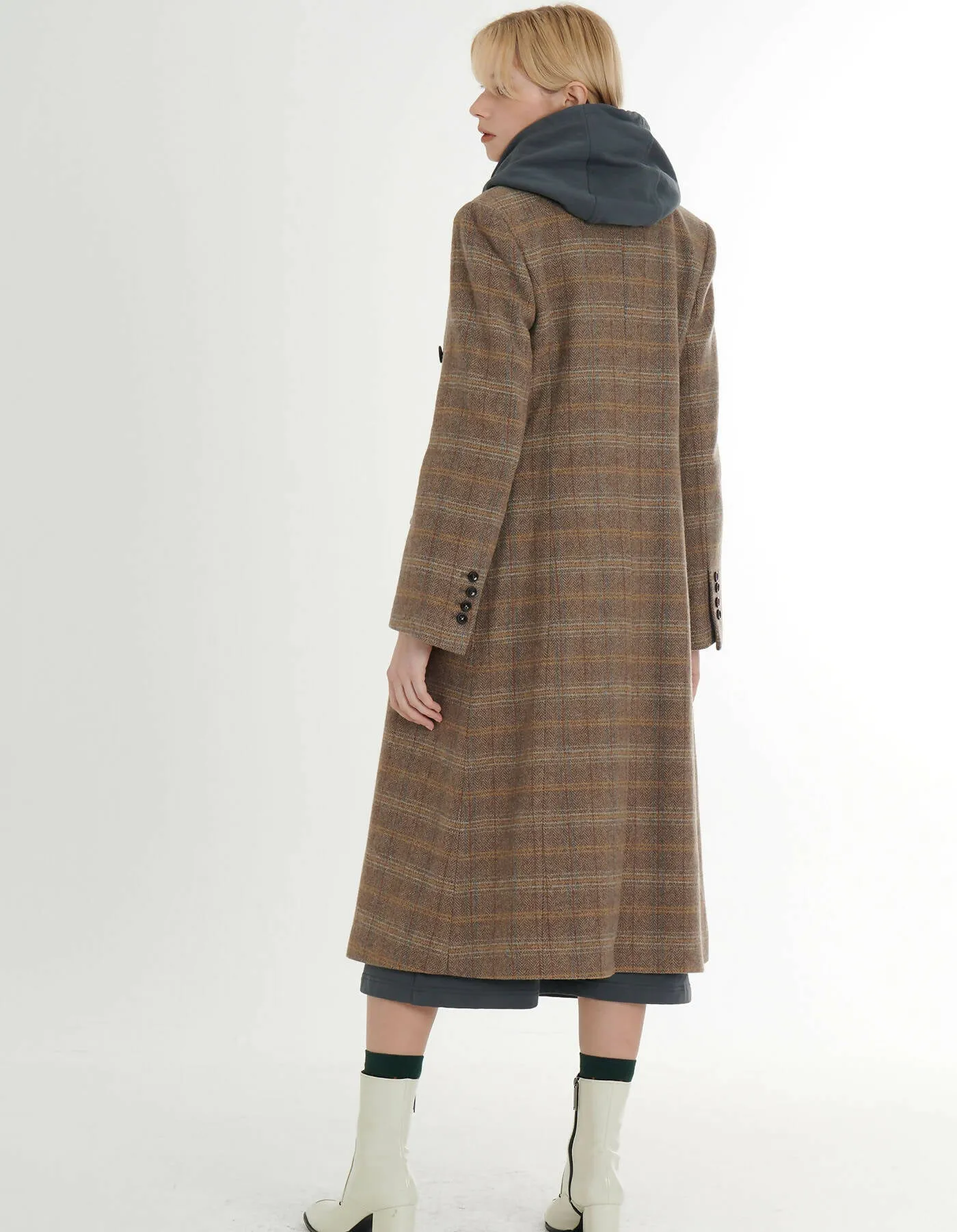 Double-Breasted Wool Coat