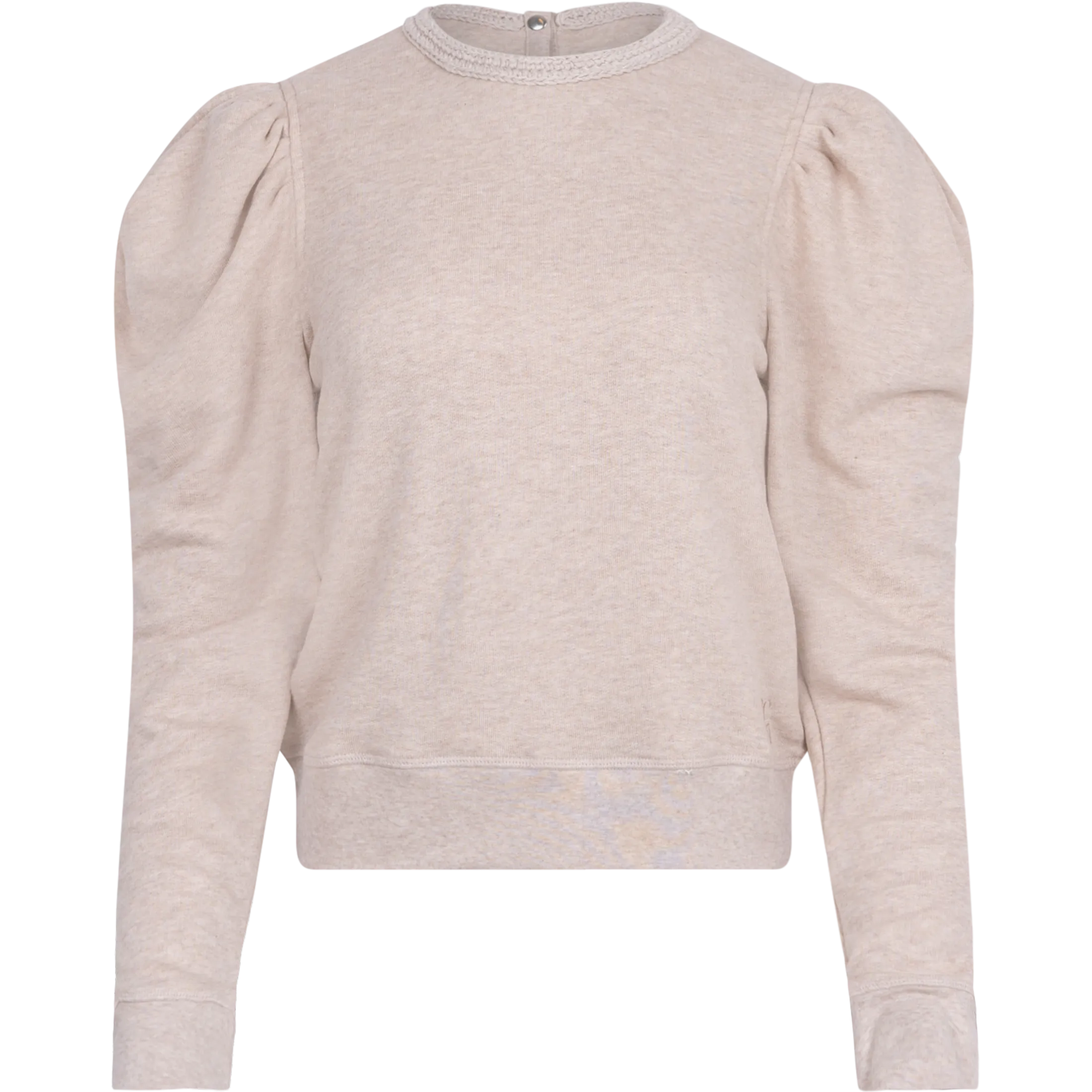 Drew Pullover - Oatmeal Melange