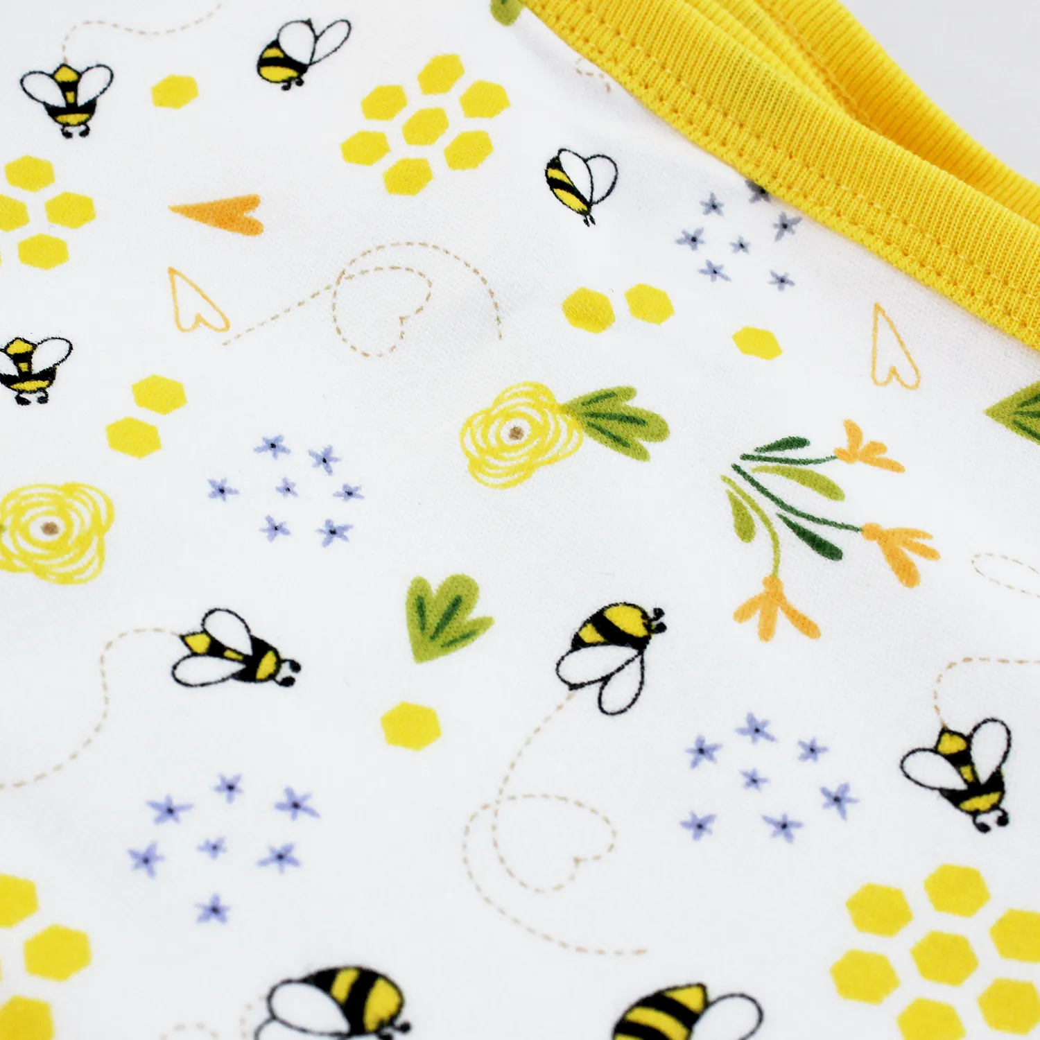 Endanzoo Matching Organic Cuff Pant & Knotted Beanie - BumbleBee