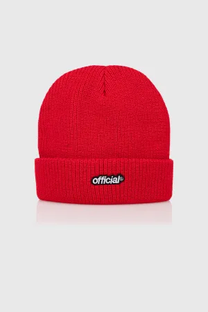 Everyday Official Beanie (Red)