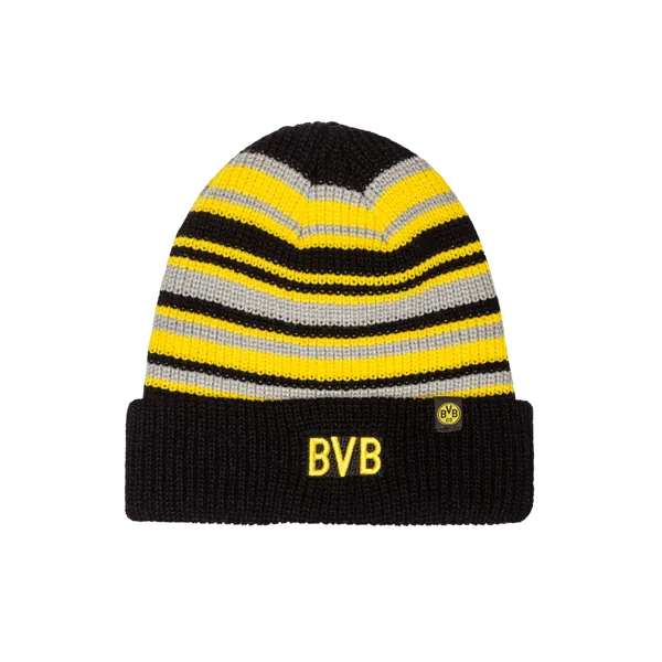 Fan Ink Borussia Dortmund Toner Beanie BVB-2034-5447 BLACK/YELLOW/GREY