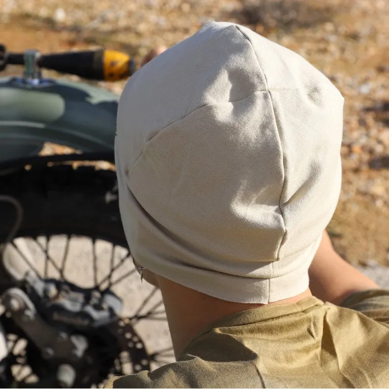 Fashion Beanie - Tattoo Beanie Beige