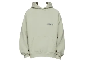 Fear Of God Essentials Ssense Exclusive Pullover Hoodie Concrete