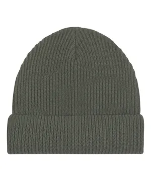 Fisherman beanie in unisex fit (STAU771) | Khaki