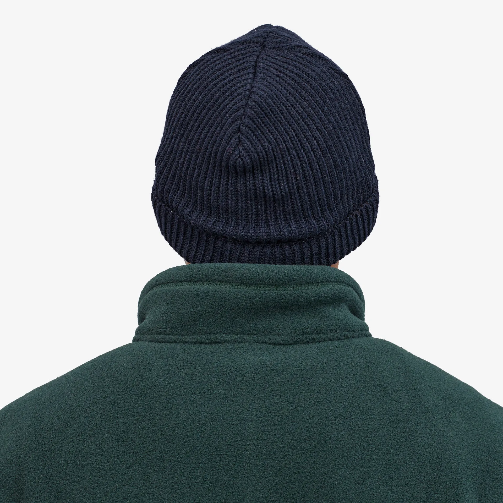 Fishermans Patagonia Rolled Beanie, Navy