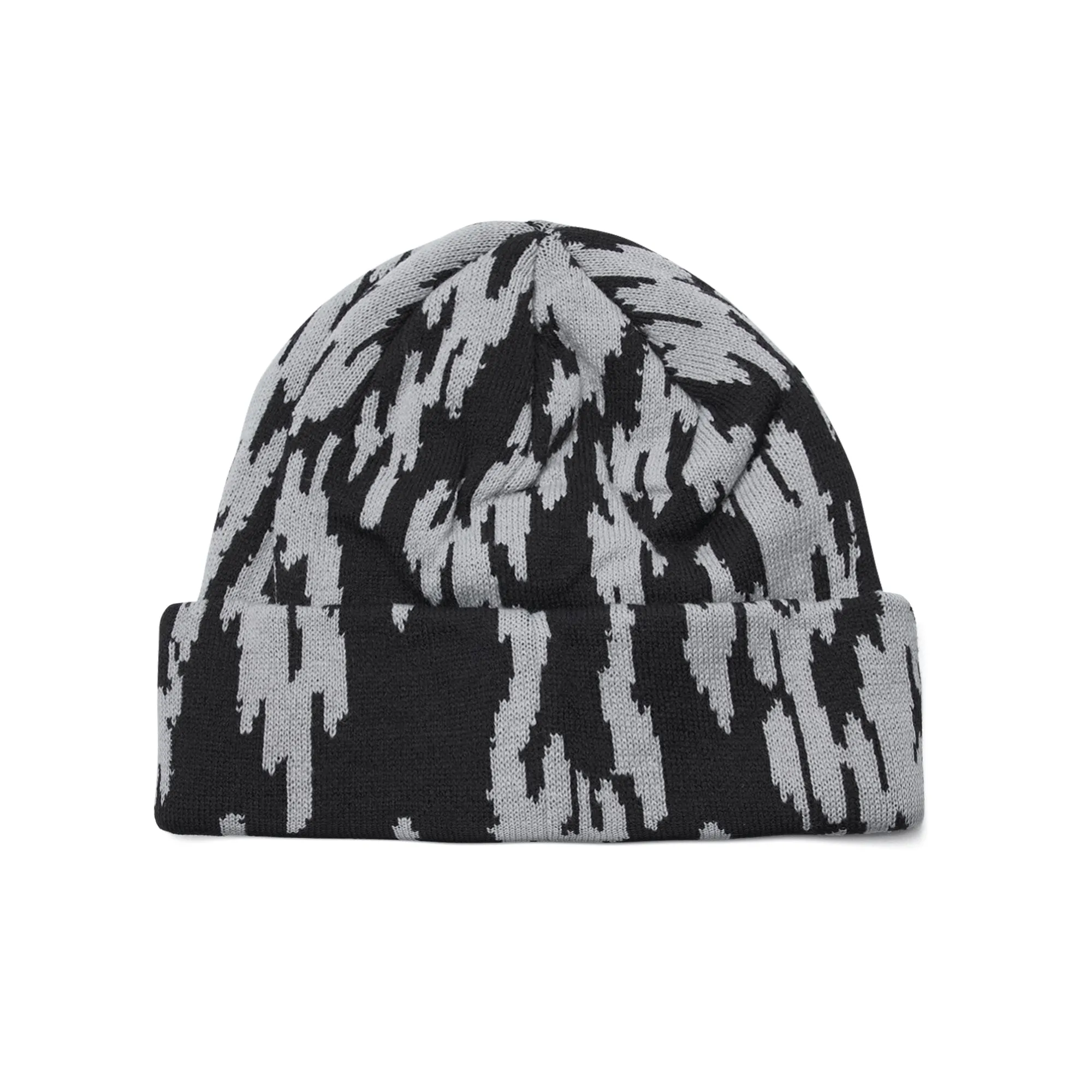 FLAME BEANIE BLACK GRAY