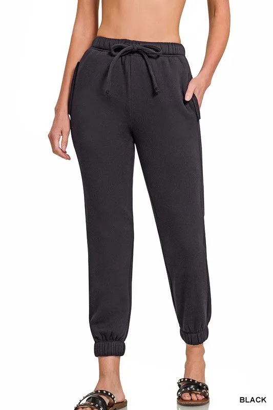 Fleece Drawstring Joggers