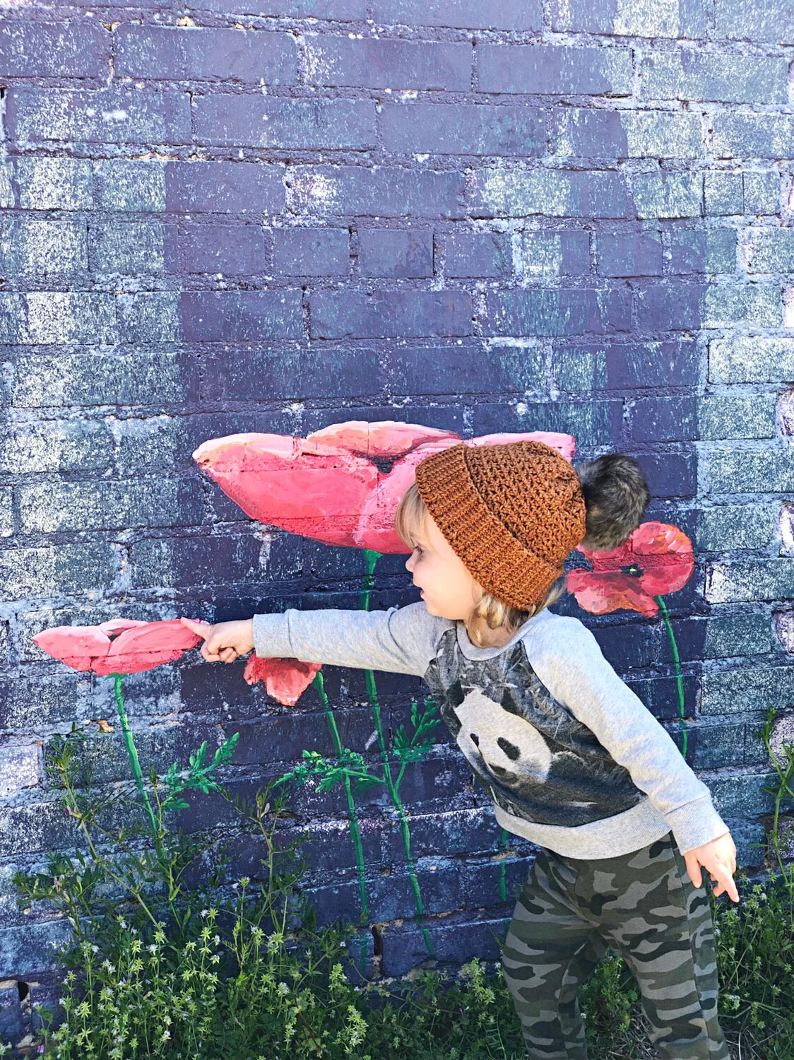 Flower Child Beanie // Crochet PDF Pattern