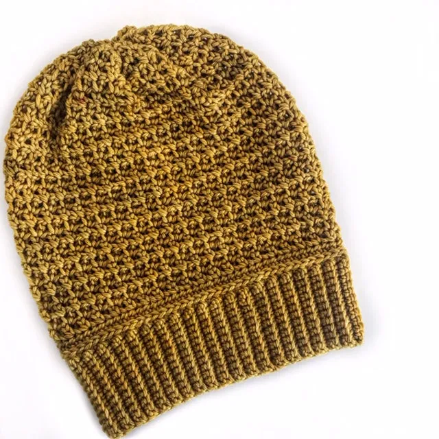 Flower Child Beanie // Crochet PDF Pattern