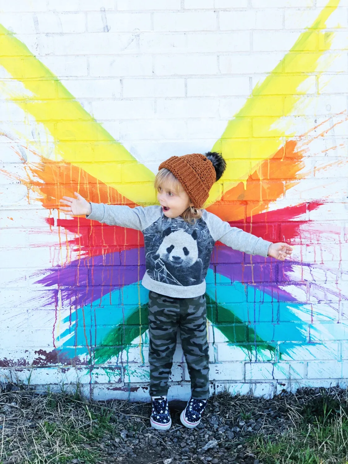 Flower Child Beanie // Crochet PDF Pattern