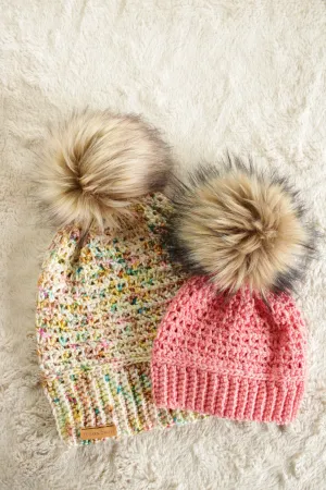 Flower Child Beanie // Crochet PDF Pattern