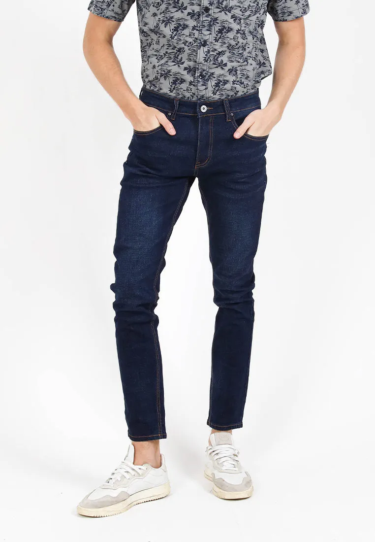 Forest Stretchable Slim Fit Jeans Men Denim Jeans | Seluar Jeans Lelaki Slim Fit - 610209