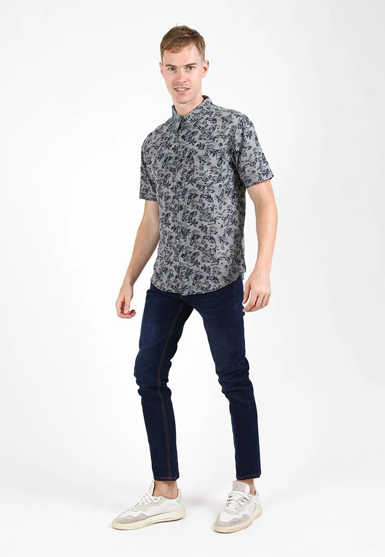 Forest Stretchable Slim Fit Jeans Men Denim Jeans | Seluar Jeans Lelaki Slim Fit - 610209