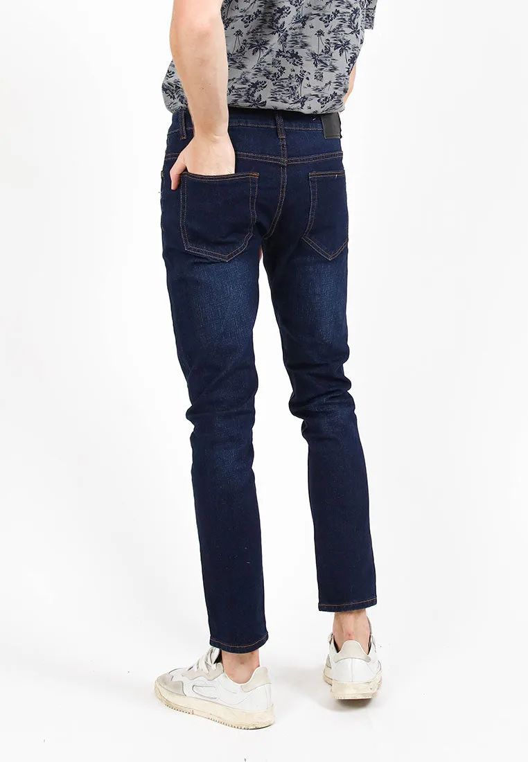 Forest Stretchable Slim Fit Jeans Men Denim Jeans | Seluar Jeans Lelaki Slim Fit - 610209