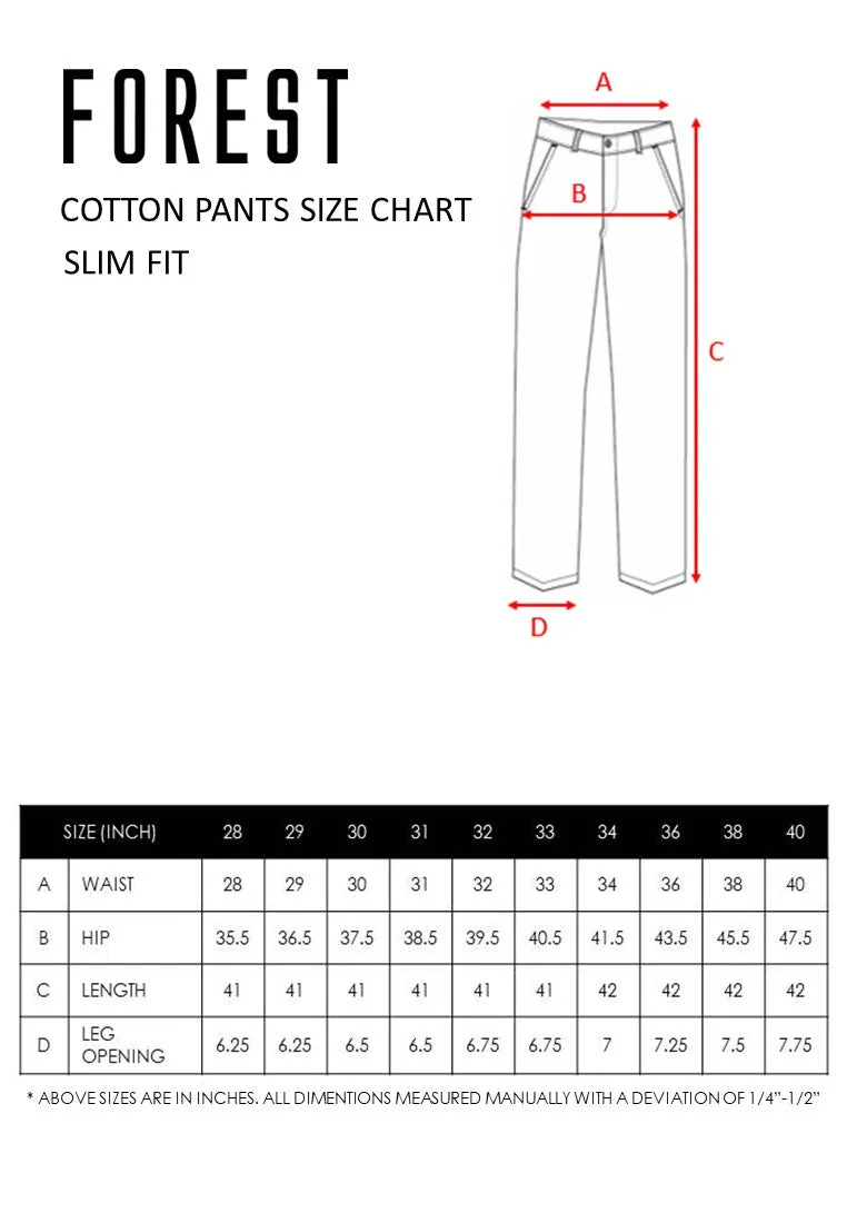 Forest Stretchable Slim Fit Jeans Men Denim Jeans | Seluar Jeans Lelaki Slim Fit - 610209