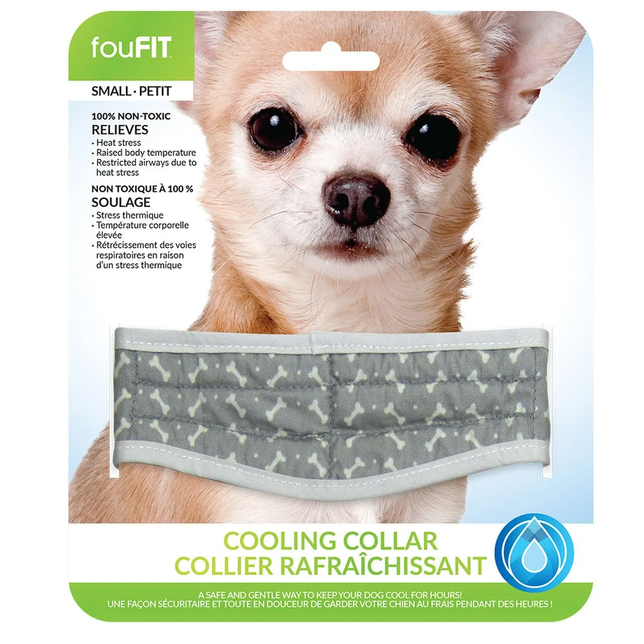 Fou Fit - Cooling Collar - Gray