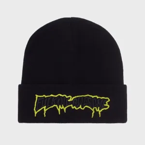 Fucking Awesome - Running Logo Cuff Beanie - Black