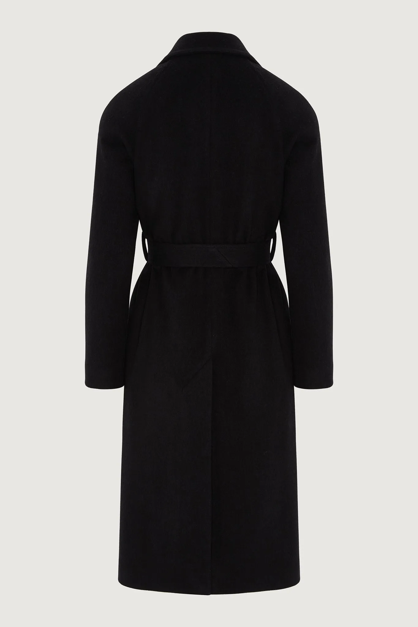 Geraldine Wool Blend Long Coat