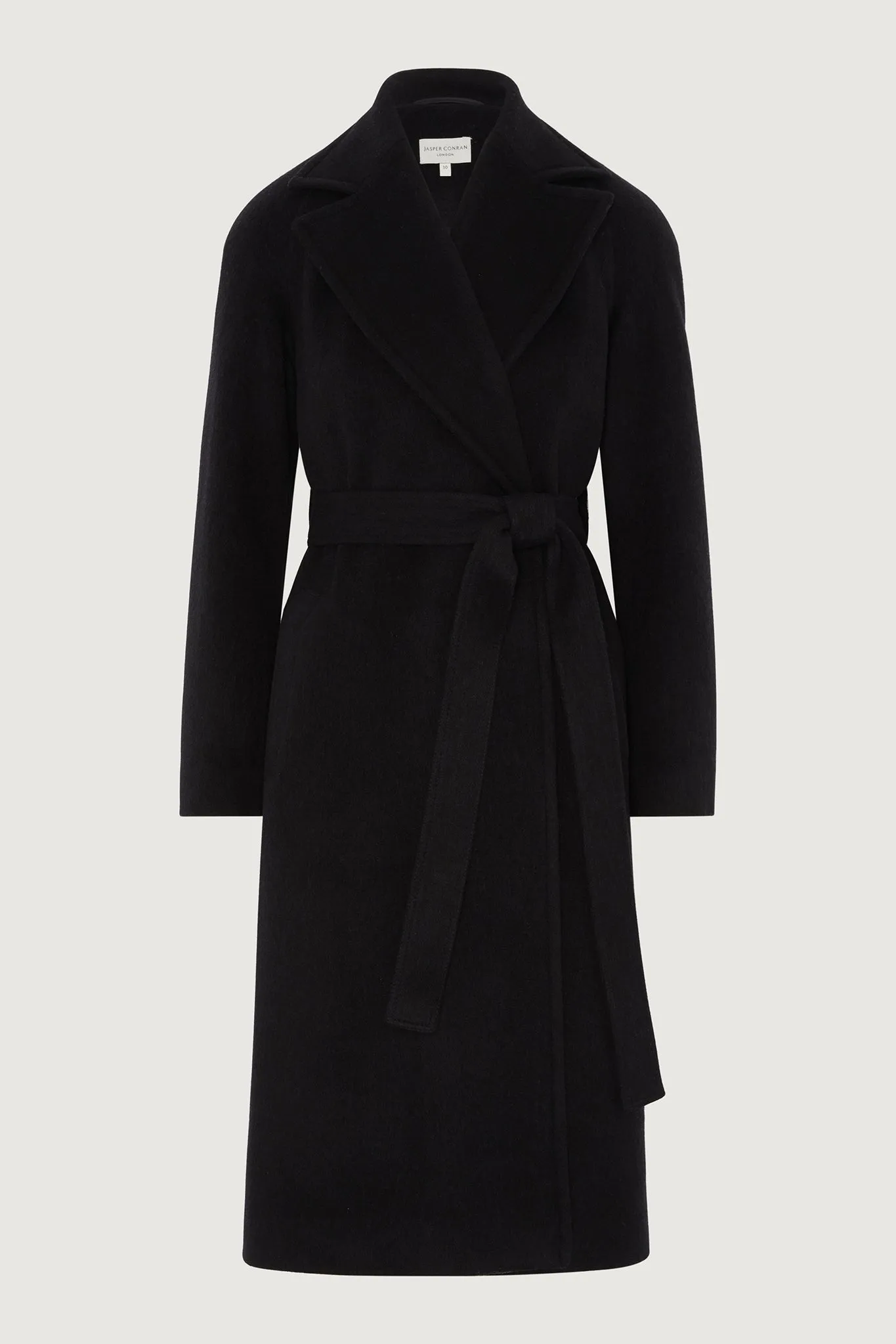 Geraldine Wool Blend Long Coat