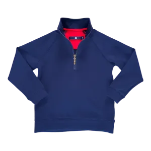 Habersham Half-Zip | Bull's Bay Blue