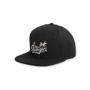 Hello Stranger Winter Snapback Cap - Black