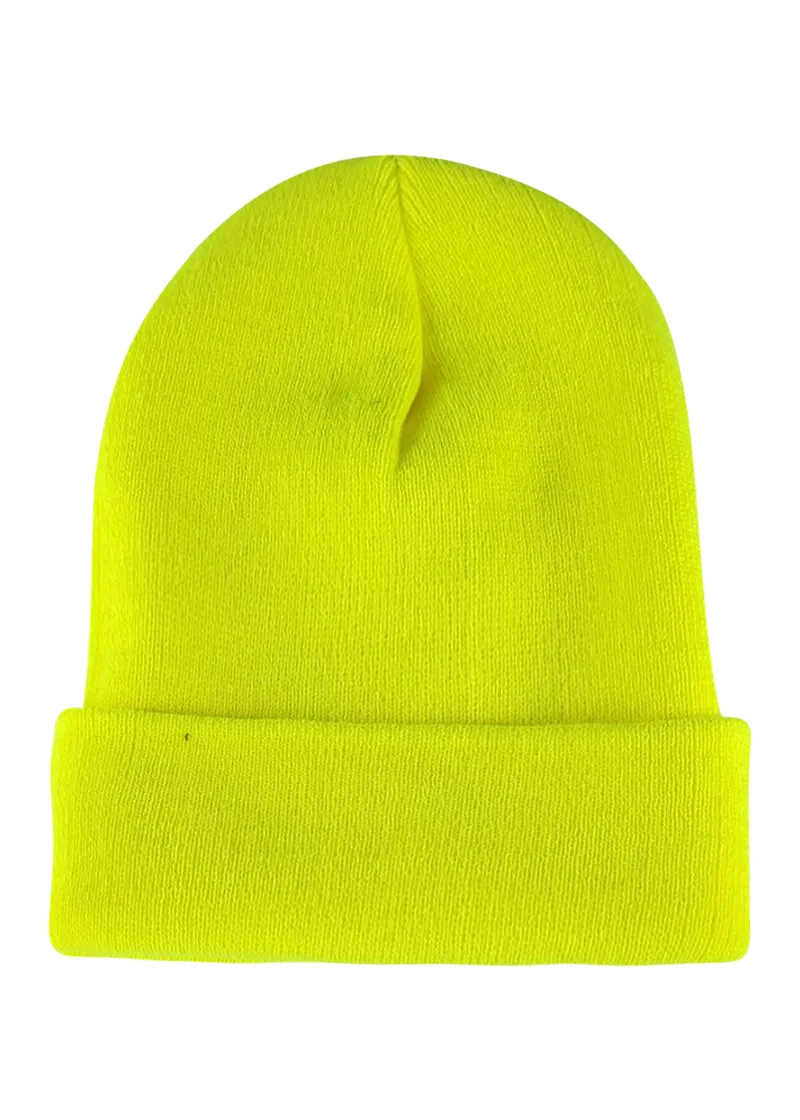 Hi-Viz Logo Beanie