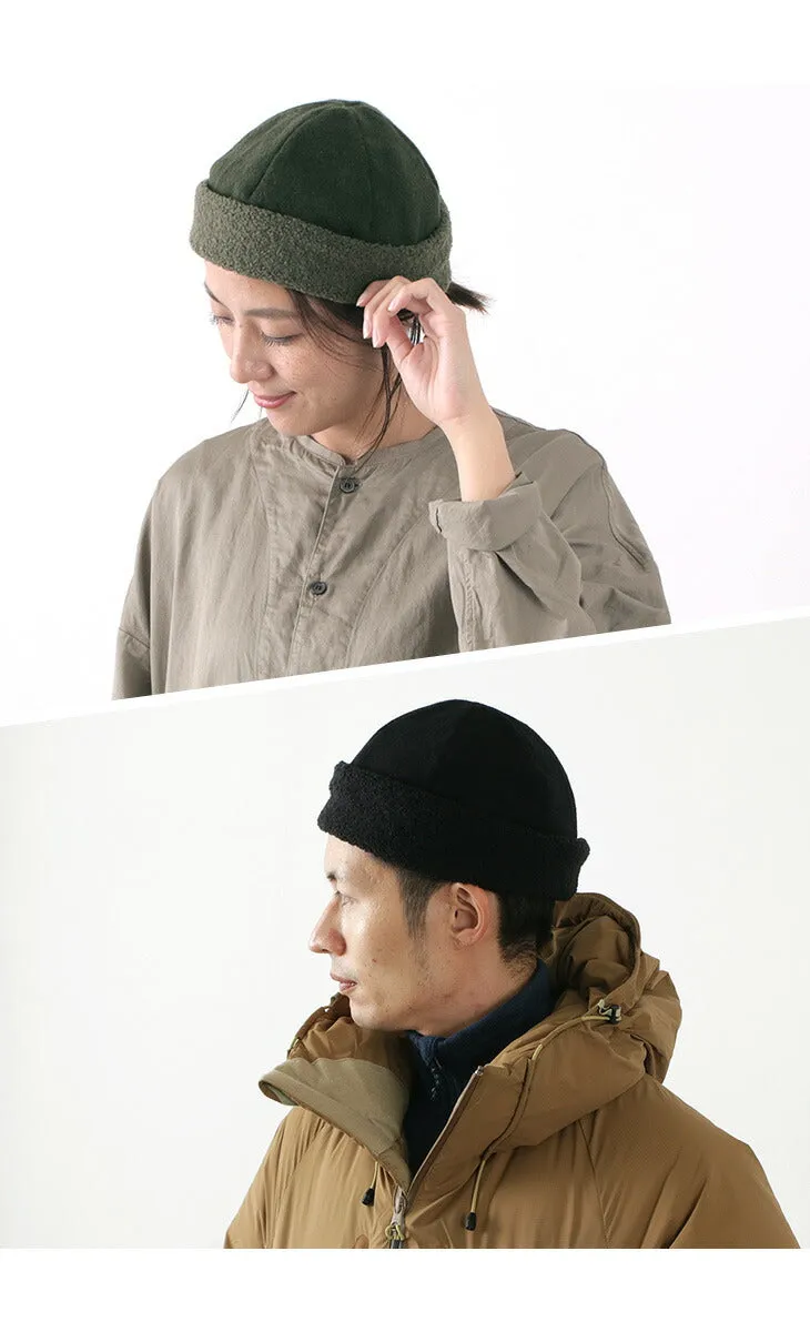 HIGHER / Vintage Wool Flannel Beanie