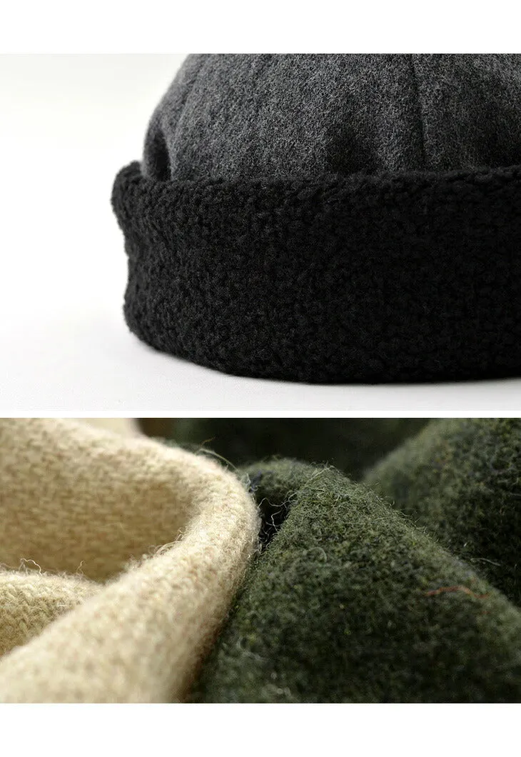 HIGHER / Vintage Wool Flannel Beanie