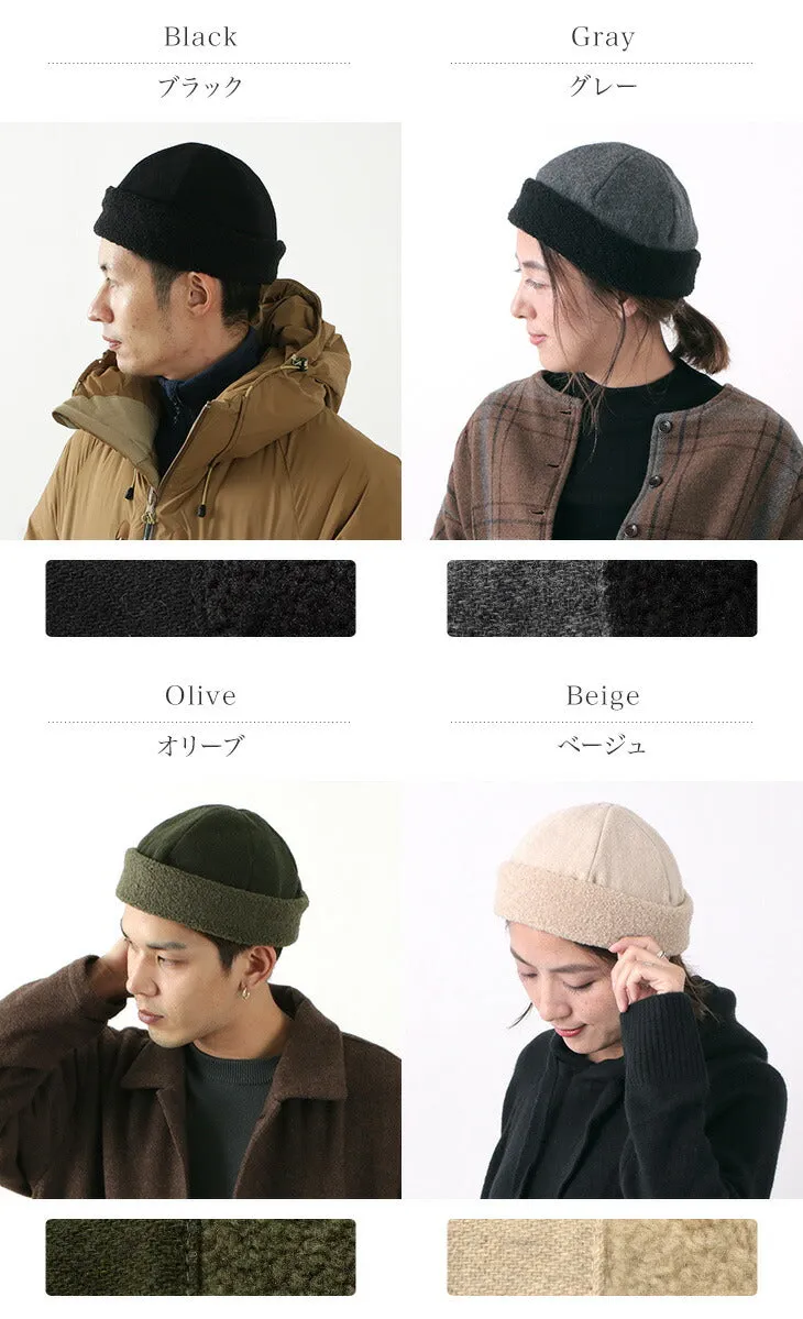 HIGHER / Vintage Wool Flannel Beanie